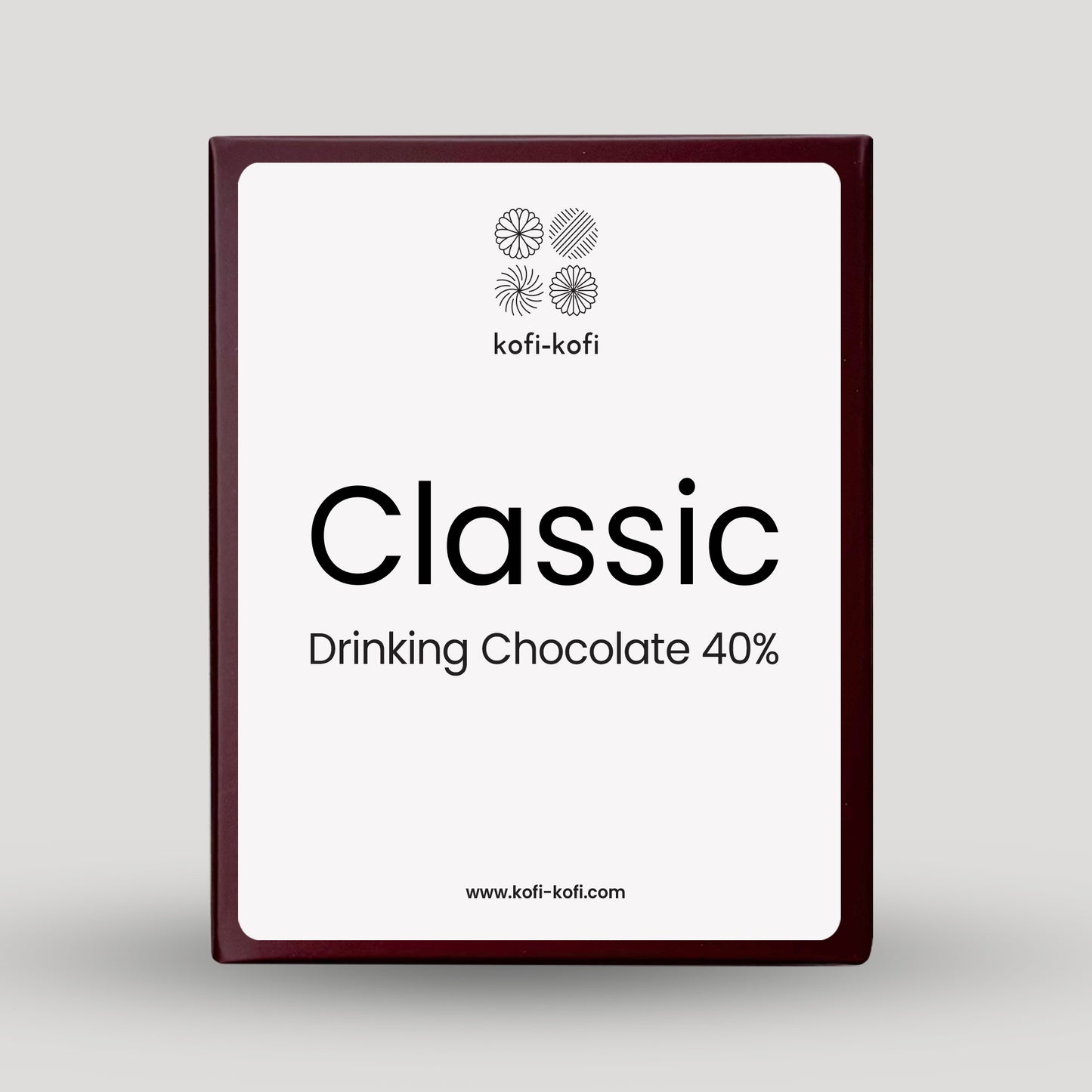 Classic Drinking Chocolate 40% | Less Bitter, Milky.