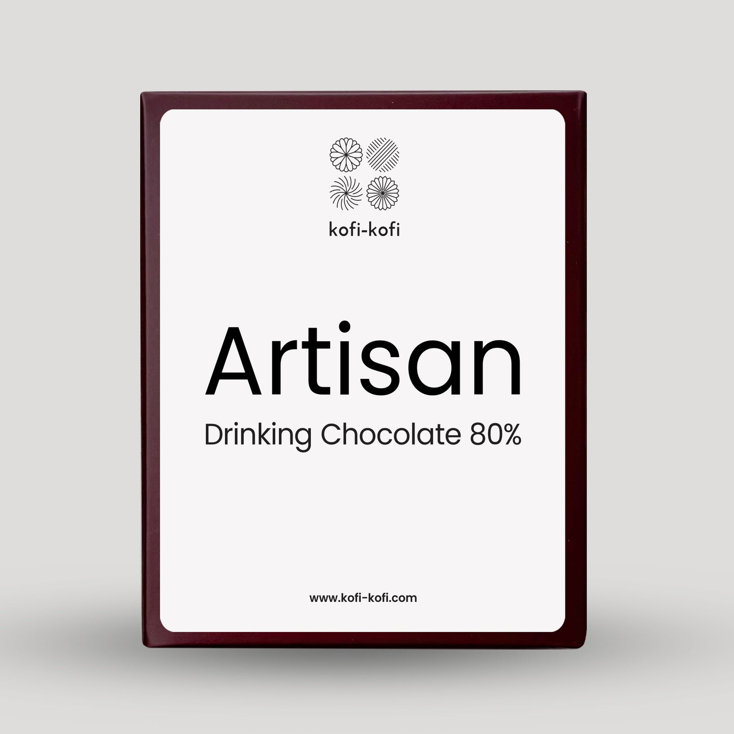 Artisan Drinking Chocolate 80% | Less Sweet, Velvety.