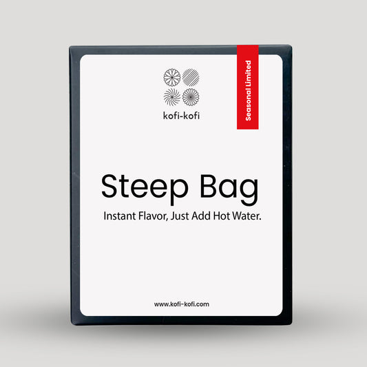 [Steep Bag] Yunnan (Blanche) | Boutique Chocolate, White Wine, Pistachio, Panela Sugar.
